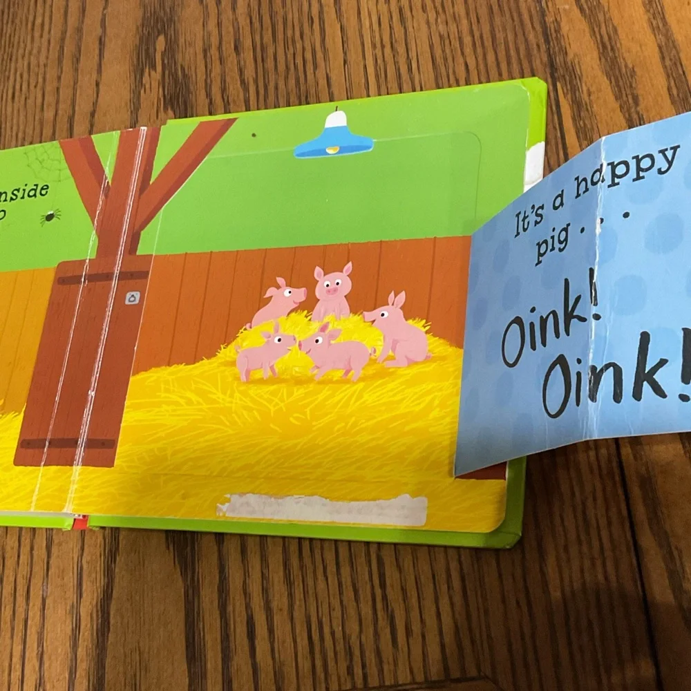 4 Board Books: Moo Moo, Woof, Woof, Furry Friends & What Makes a Rainbow